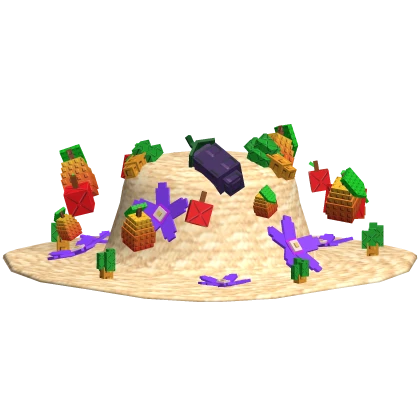 Grow a Garden Gardening Straw Hat