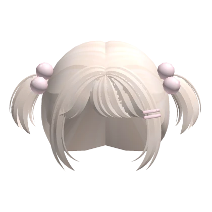 ♡ : kawaii blonde bobble baby pigtails