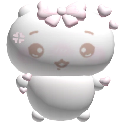 cute kawaii pastel chiikawa behind you