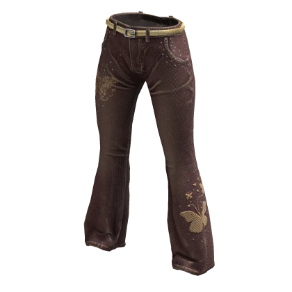 ardor* - cute glitter jeans (brown)