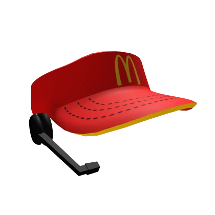 Mc Donalds Fast Food Worker Hat