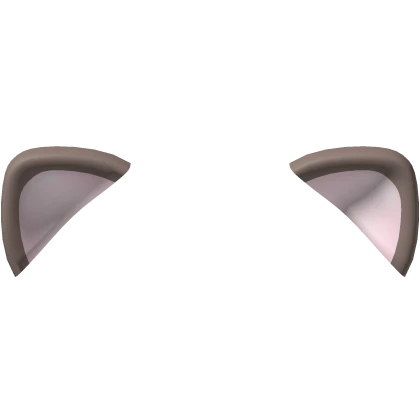 kawaii neutral cat ears in dust brown