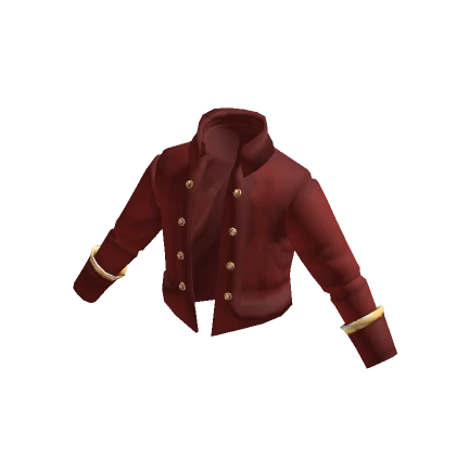 Open Pirate Jacket (Red)