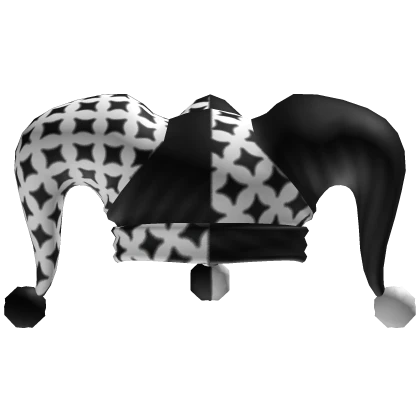 Black Jester Hat