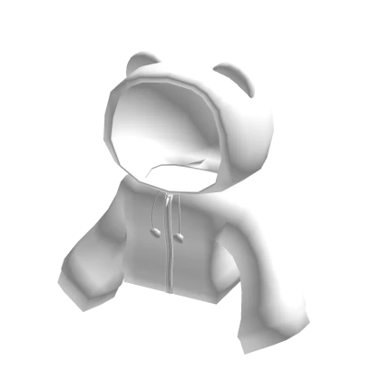 ꒰ cute white bear sweater w ears ♡꒱