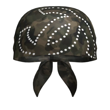 cc Camouflage Stylish Headscarf Bandana Babushka