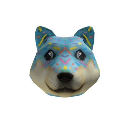 Blue Donut Doge