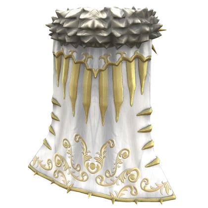 White Gold Royal Cape
