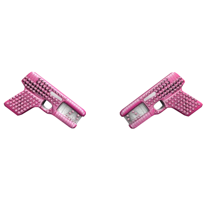 Rhinestone Dual Toy Stun Taser in Pink