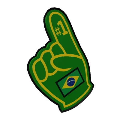 Brazil Foam Hand