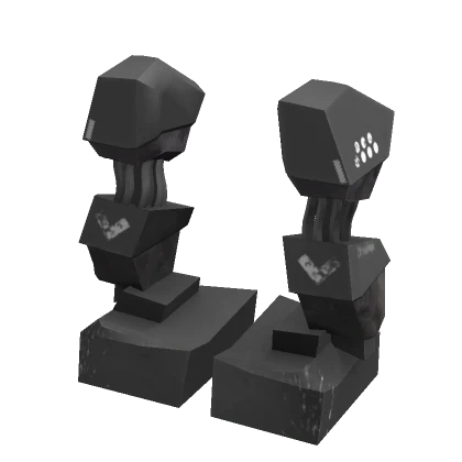 [Moves!] Black Mech Legs Suit 