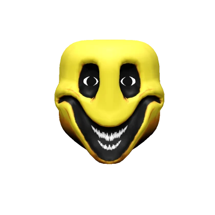 Yellow Uncanny Monster Head