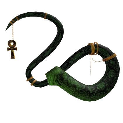Emerald Ancient Snake Tail