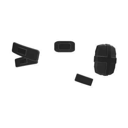 Face Bandages [BLACK]