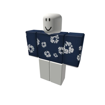 Navy Blue Denim Tears Hoodie