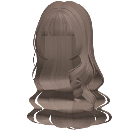 ♡ Light Brown Long Princess Wavy Hair