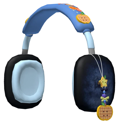 cute igari heisei blueberry fruit headphones