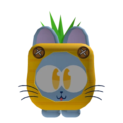 Pineapple Cat Shoulder Pet!