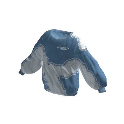 Blue Ice Oversized Sweater