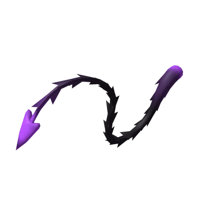 Purple Furried Imp Tail