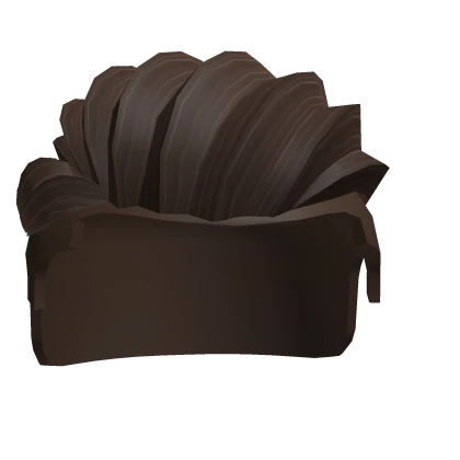 Old Greying Brown Gentleman's Hairstyle