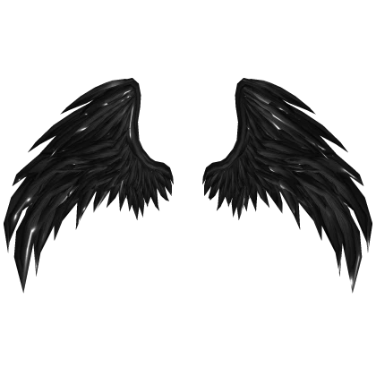 [PBR] Black Angel Wings