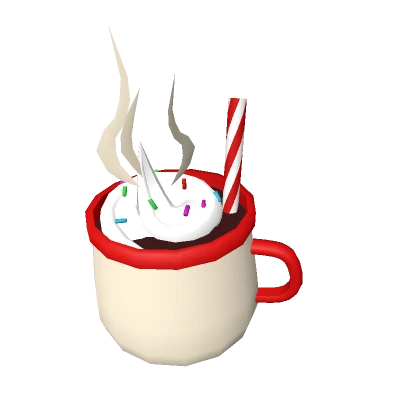 Red Hot Chocolate With Cream 