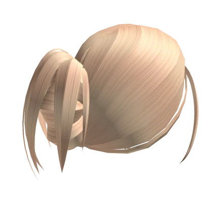 Blonde Pinned Y2K Bun