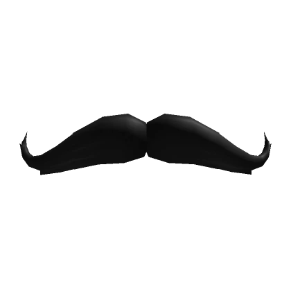 Oversized Black Moustache