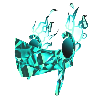 Teal Infernal Fire Sparkle Time Valkyrie Helm
