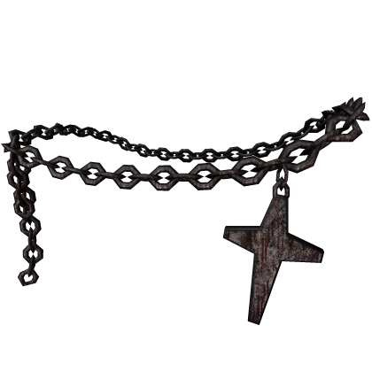 Bloody Chained Cross Belt