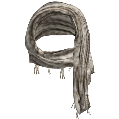 Distressed Emo Headscarf Tan