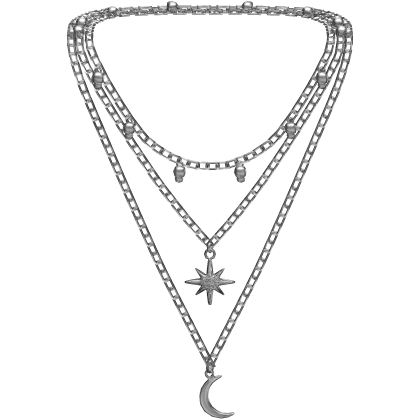 Sun & Moon Silver Necklace 1.0