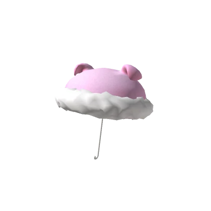 Fluffy Umbrella Pink