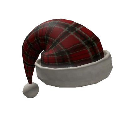 Red Flannel Winter Hat