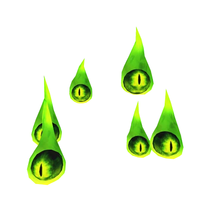 Flaming Green Eyes