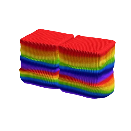 Rainbow Short Leg Warmer