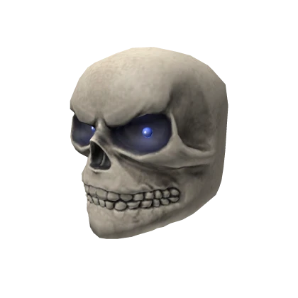 Blue eyes Skull