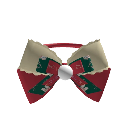 Christmas Suits-Bow Collar