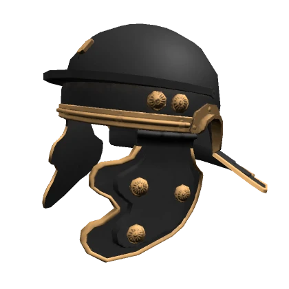 Black Roman Helmet