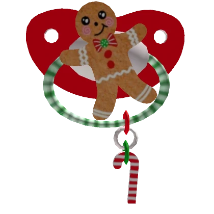 Gingerbread Pacifier