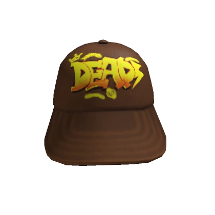 Brown Y2K Deads Cap