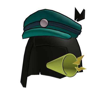 Ena's BBQ Hat & Hair with Megaphone