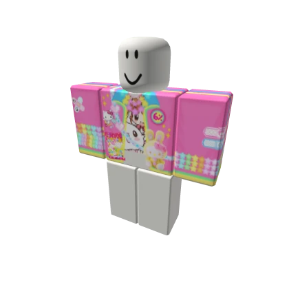 kawaii decora harajuku pink hello kitty