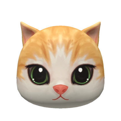 Dabloon Cat Head (Orange)