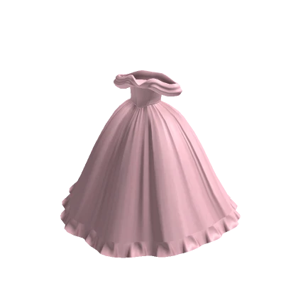 Princess Pink Ball Gown Dress