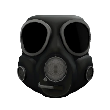 Rubber Gas Mask Head (Hazmat)