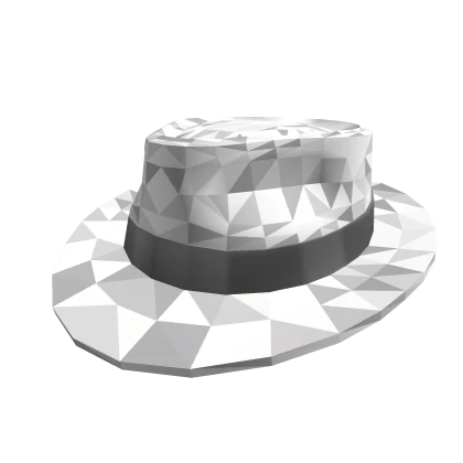 [⌛] White Sparkle Fedora