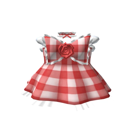 🎀3.0 Pretty Red Cupid Doll Dress w wings