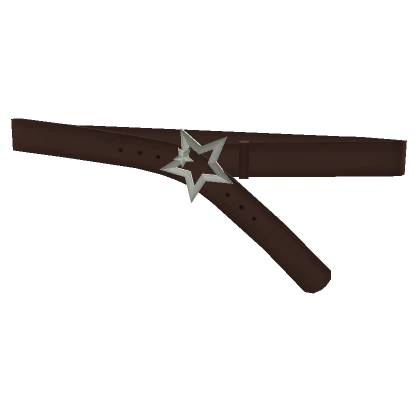 Y2K Star Belt 1.0 (Brown)